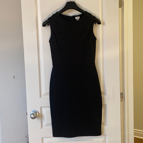 Black stretchy dress size XS - Picture 2 of 6